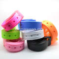 Logo personalizado Perfume Fashion Silicone Ladies Belt